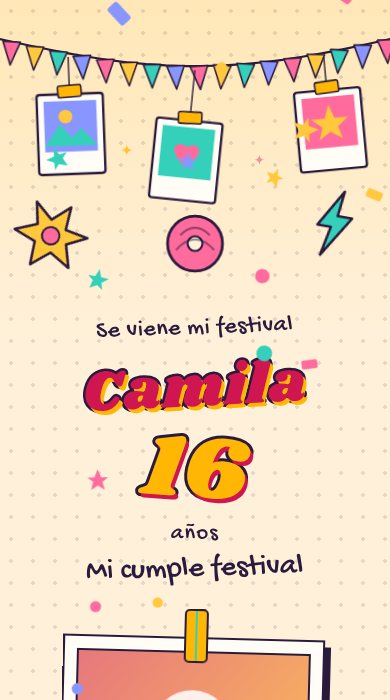 Diseño Festival de verano