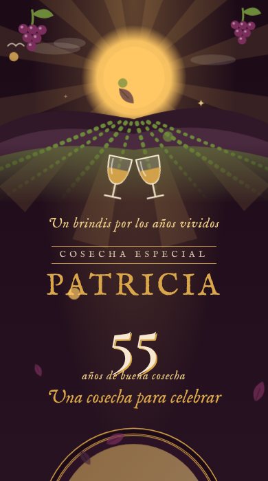 Diseño Viñedo dorado