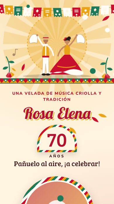 Diseño Marinera y pañuelo