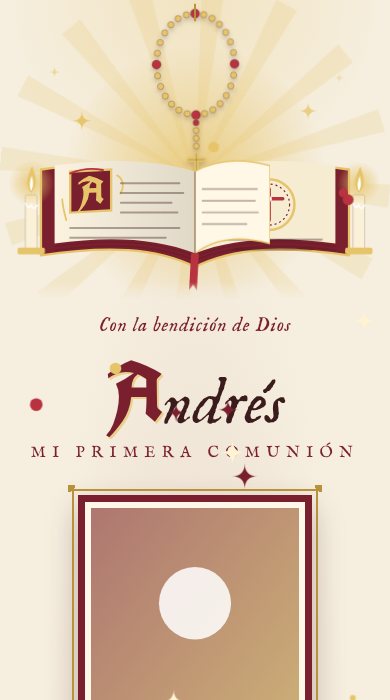 Diseño Misal iluminado
