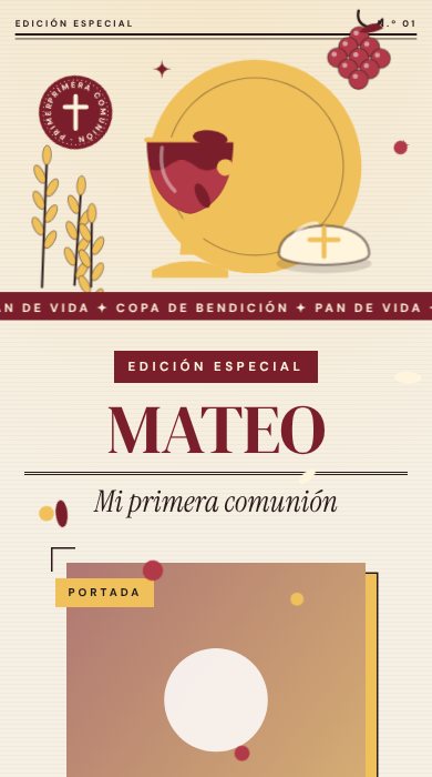 Diseño Pan y vino · edición especial