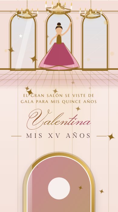 Diseño Salón de espejos