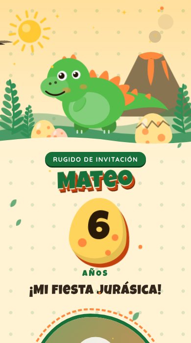 Diseño Dino aventura