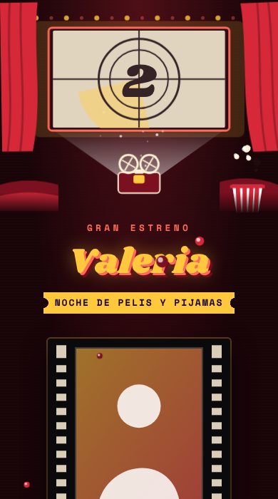 Diseño Noche de pelis