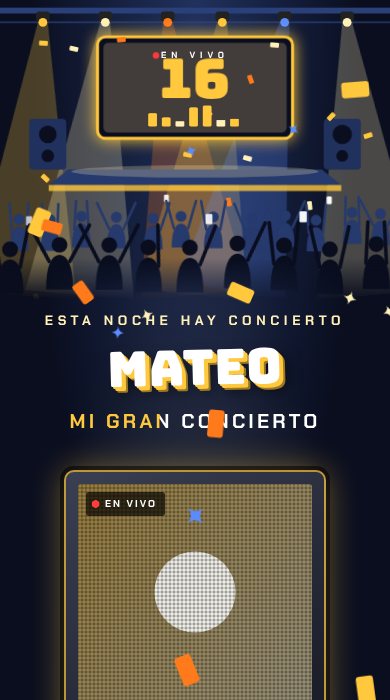 Diseño Gran concierto