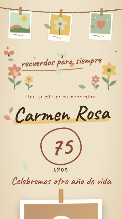 Diseño Álbum de recuerdos
